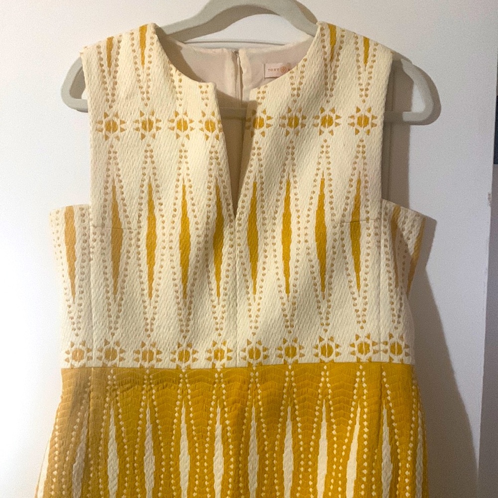 Tory Burch tweed sleeveless top/tunic